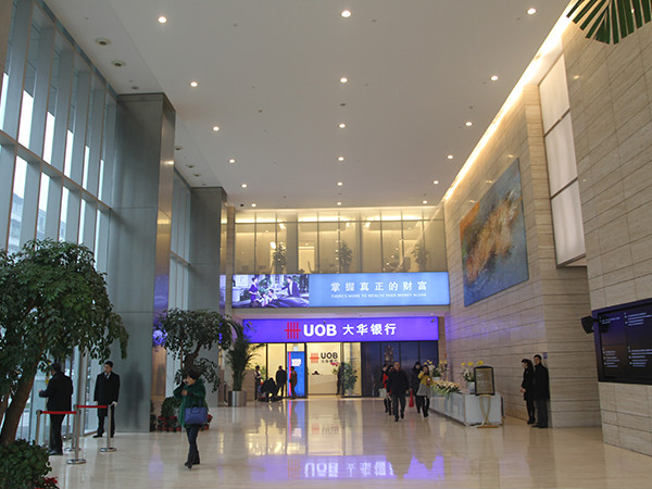 大华银行成都分行格力中央空调系统安装案例